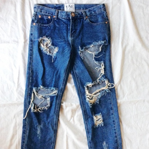 One Teaspoon Awesome Baggies Jeans - Picture 2 of 7